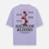 Solitude Blooms Unisex Oversized Terry Cotton T-Shirt