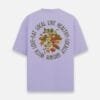 Live Healthy Unisex Oversized Terry Cotton T-Shirt