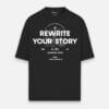Rewrite your story oversized Graphic t shirt