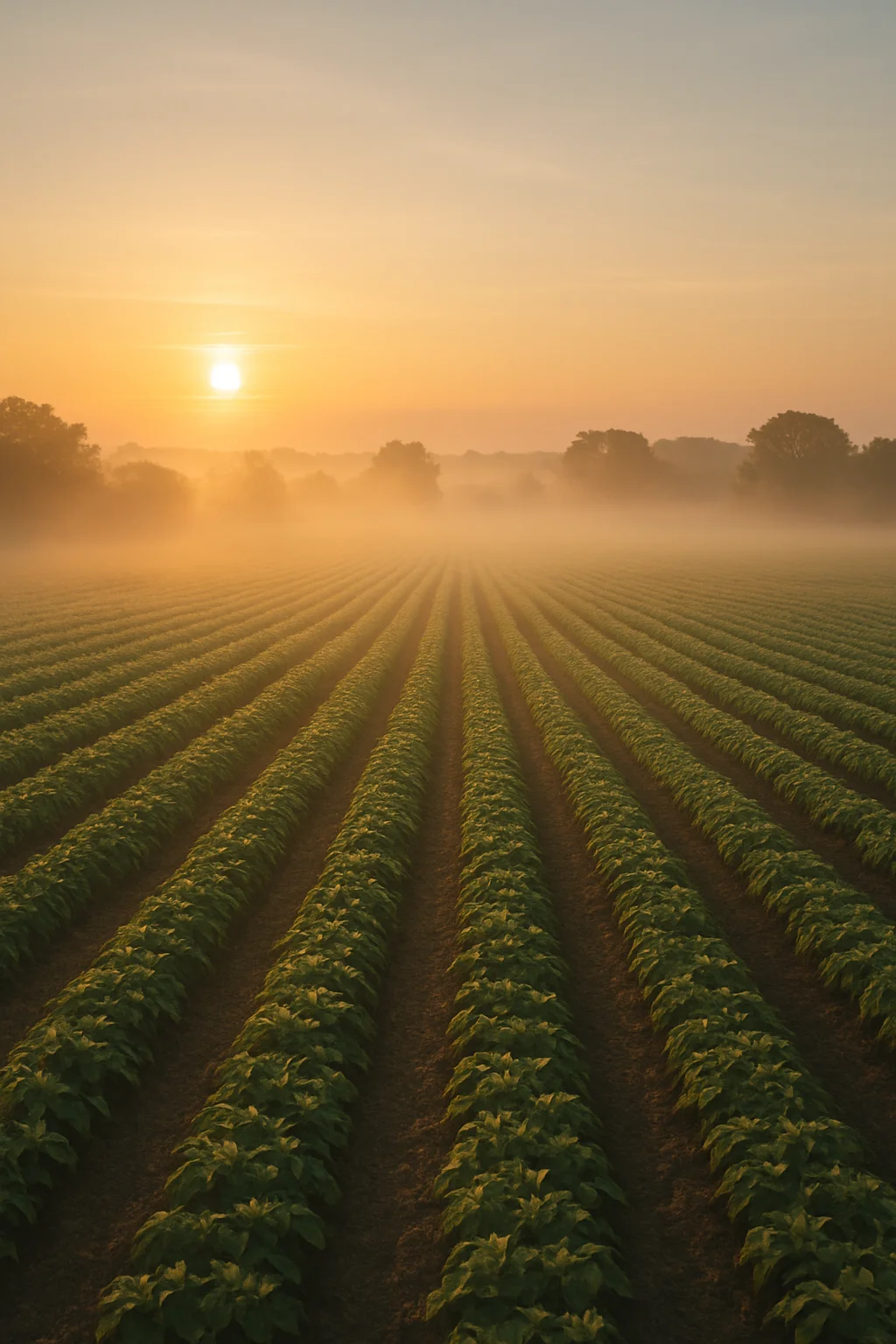 Landscape showing the relationship between people and the land they live and work on