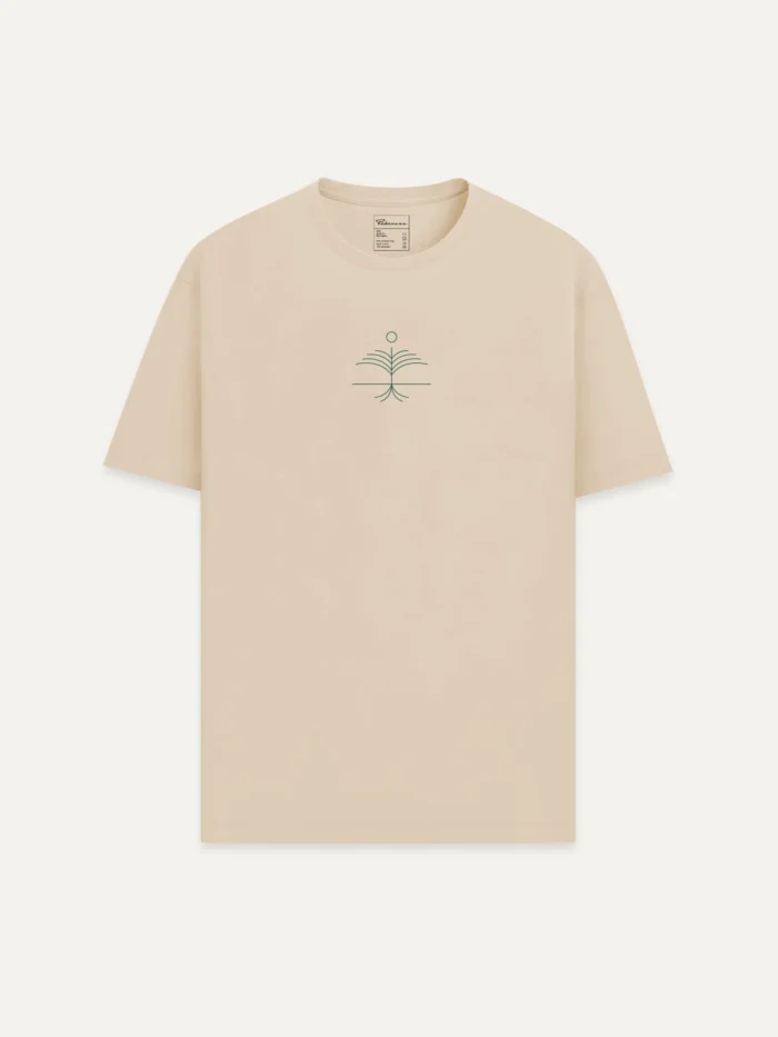 canopy layer t shirt desert dust front minimal geometric forest canopy design