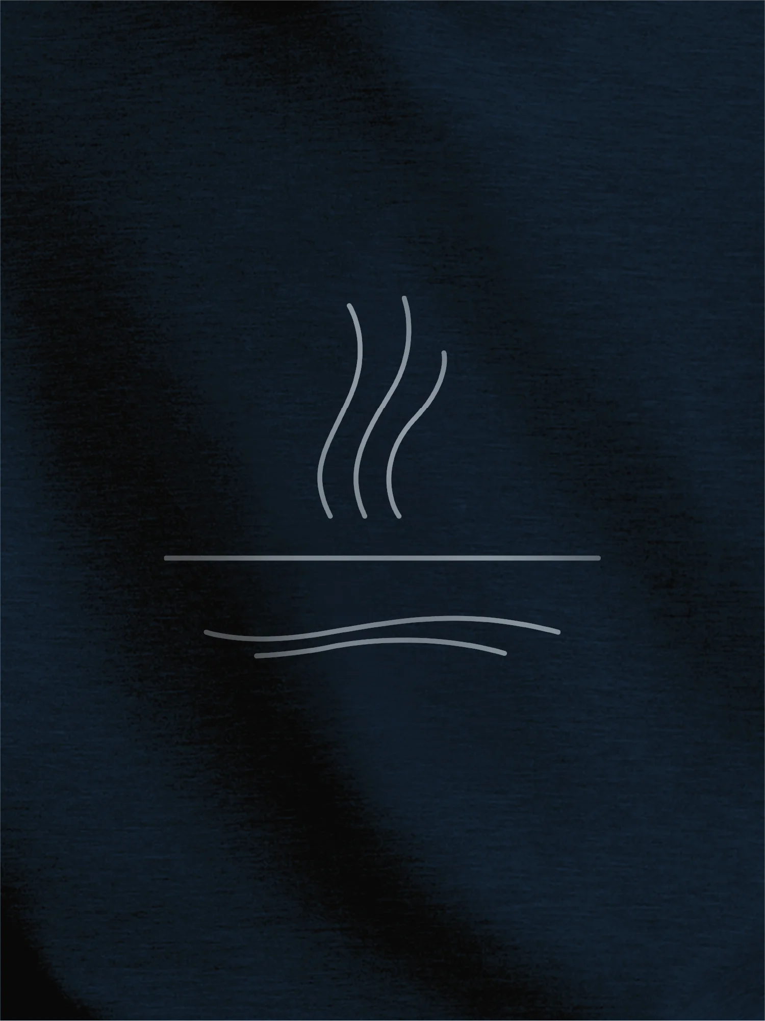 organic cotton sweatshirt french navy minimal line graphic print detail