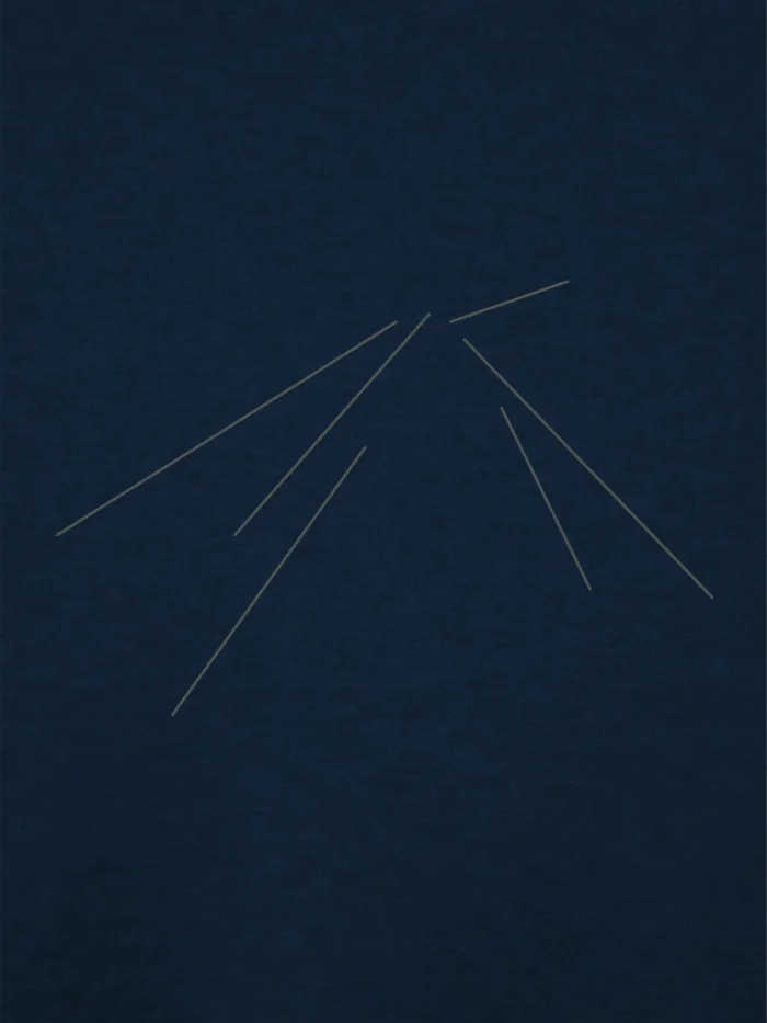 track vector minimal line artwork back print in stone grey