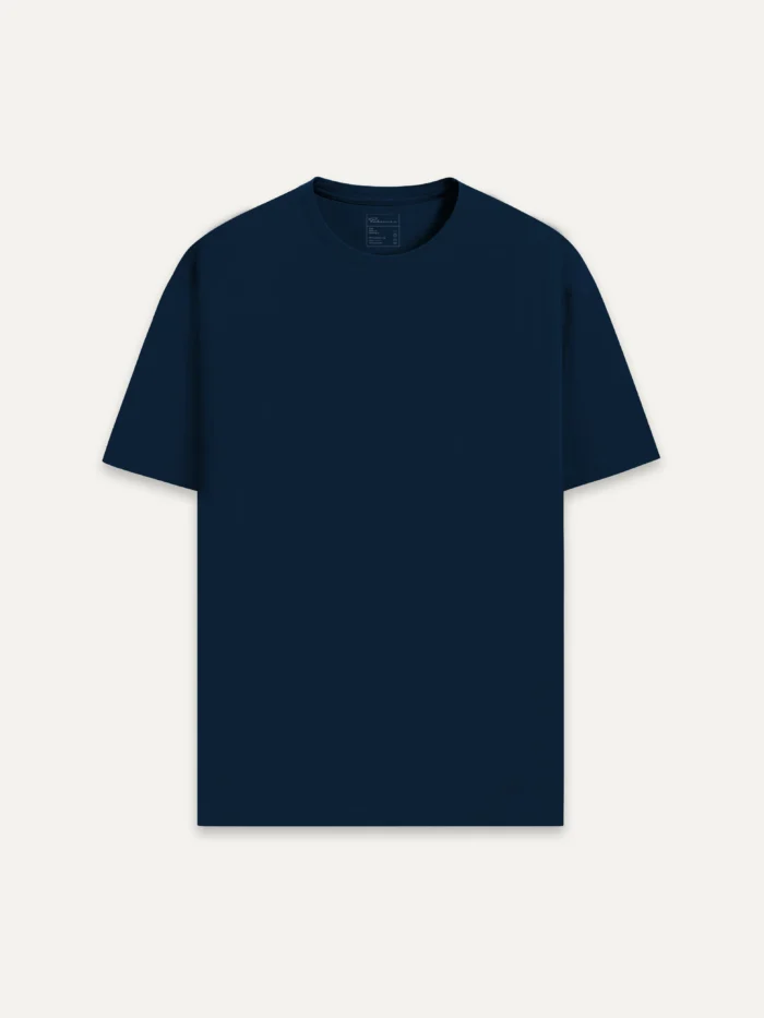 perception-radius-organic-tshirt-french-navy-front-view