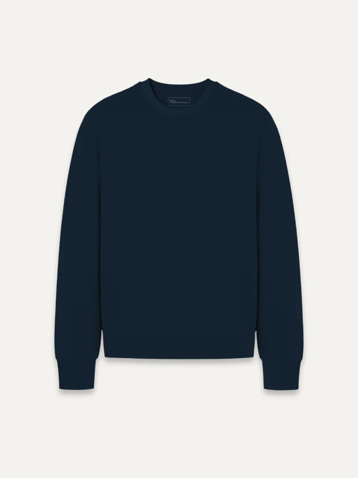 perception-radius-organic-sweatshirt-french-navy-clean-front-view
