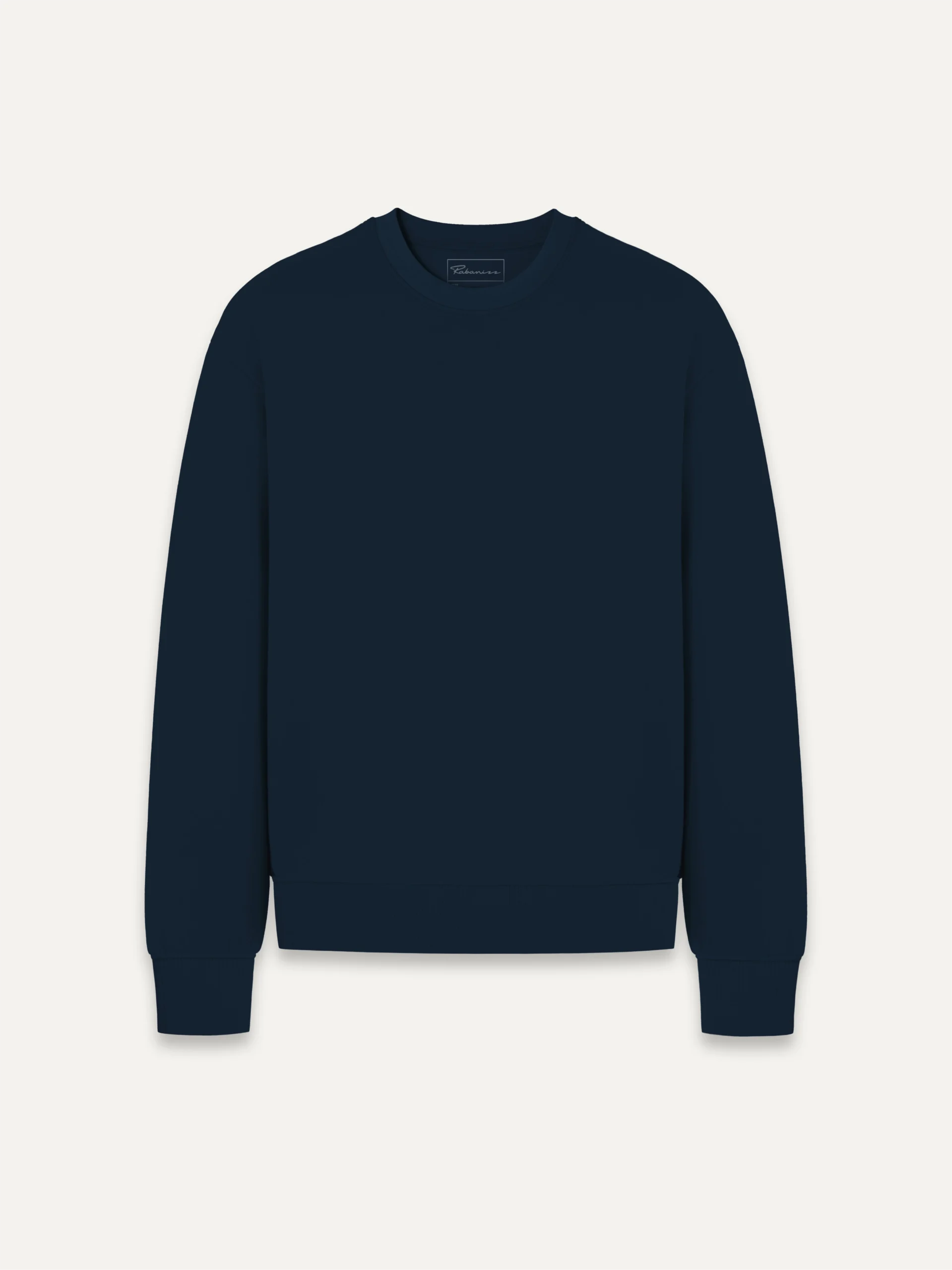 perception-radius-organic-sweatshirt-french-navy-clean-front-view