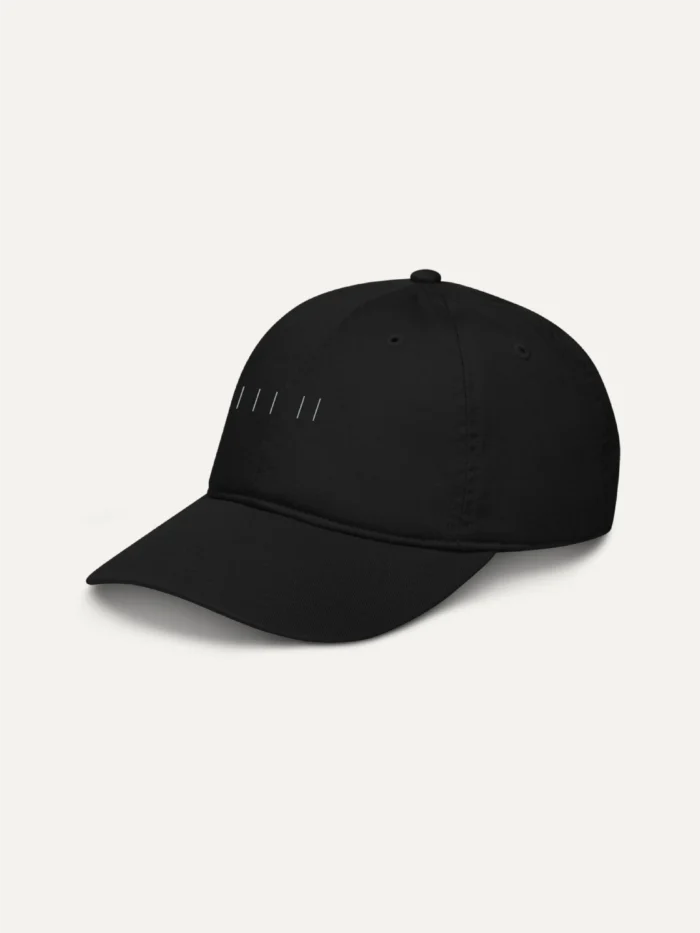 Black Seasonal Index cap shown from left front angle