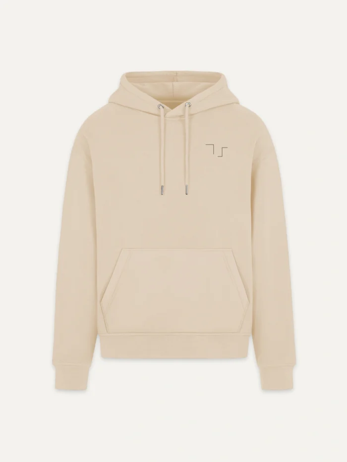 Held Insert Desert Dust hoodie with minimal chest signal